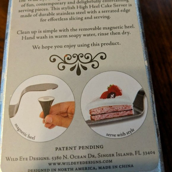 red shoe cake cutting knife new - Picture 9 of 9